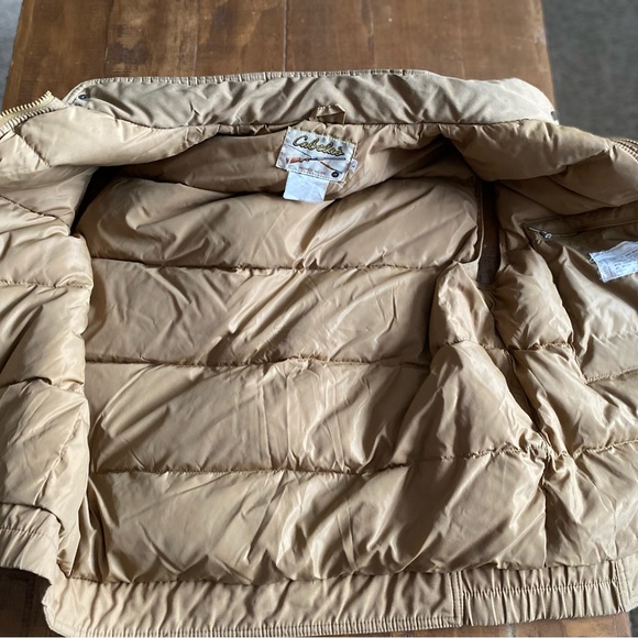 Vintage Cabelas Hunting Vest down game pocket L - Picture 4 of 4